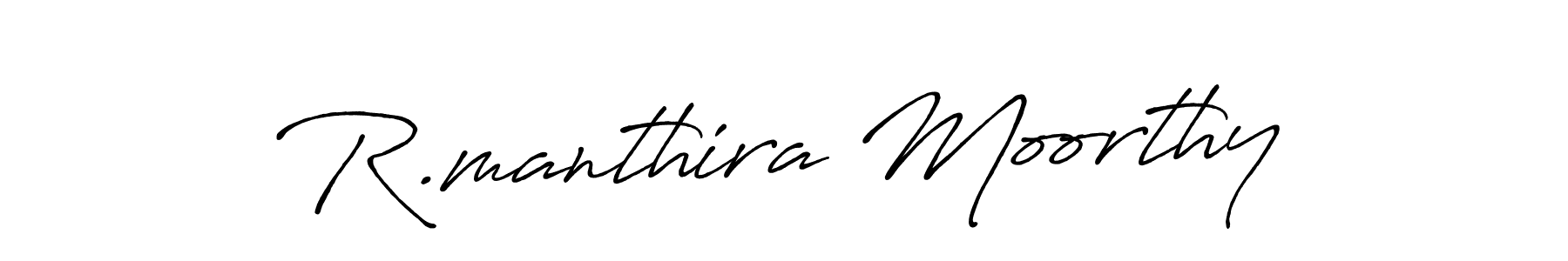 How to Draw R.manthira Moorthy signature style? Antro_Vectra_Bolder is a latest design signature styles for name R.manthira Moorthy. R.manthira Moorthy signature style 7 images and pictures png