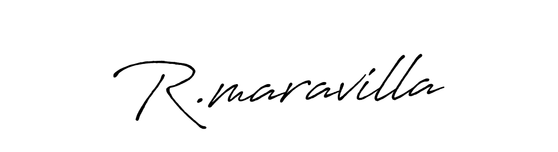 Similarly Antro_Vectra_Bolder is the best handwritten signature design. Signature creator online .You can use it as an online autograph creator for name R.maravilla. R.maravilla signature style 7 images and pictures png