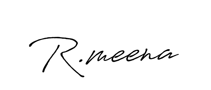 if you are searching for the best signature style for your name R.meena. so please give up your signature search. here we have designed multiple signature styles  using Antro_Vectra_Bolder. R.meena signature style 7 images and pictures png