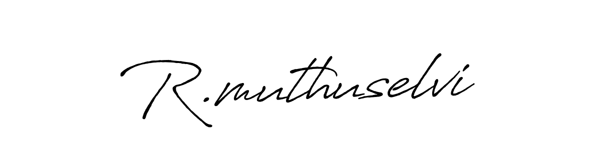 Once you've used our free online signature maker to create your best signature Antro_Vectra_Bolder style, it's time to enjoy all of the benefits that R.muthuselvi name signing documents. R.muthuselvi signature style 7 images and pictures png