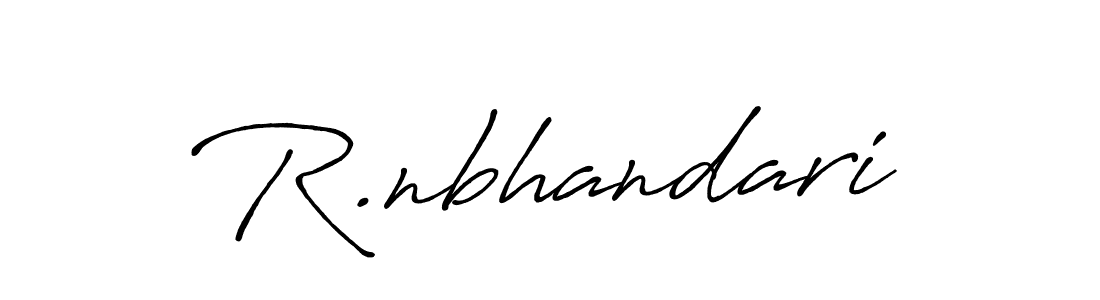 Once you've used our free online signature maker to create your best signature Antro_Vectra_Bolder style, it's time to enjoy all of the benefits that R.nbhandari name signing documents. R.nbhandari signature style 7 images and pictures png