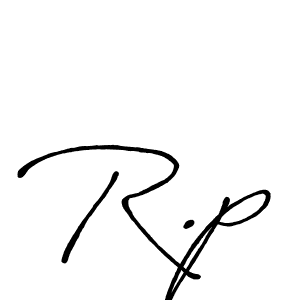 How to Draw R.p signature style? Antro_Vectra_Bolder is a latest design signature styles for name R.p. R.p signature style 7 images and pictures png