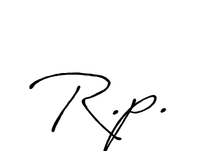 Similarly Antro_Vectra_Bolder is the best handwritten signature design. Signature creator online .You can use it as an online autograph creator for name R.p.. R.p. signature style 7 images and pictures png