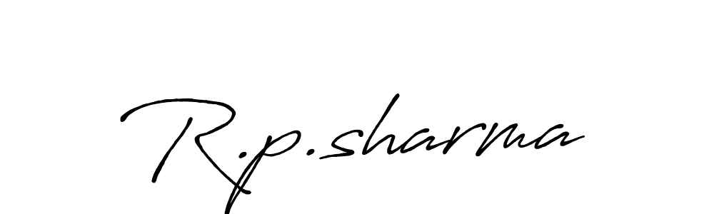 It looks lik you need a new signature style for name R.p.sharma. Design unique handwritten (Antro_Vectra_Bolder) signature with our free signature maker in just a few clicks. R.p.sharma signature style 7 images and pictures png