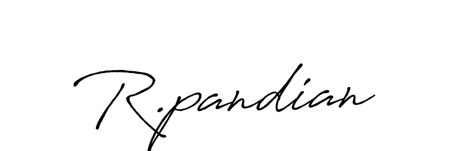 Once you've used our free online signature maker to create your best signature Antro_Vectra_Bolder style, it's time to enjoy all of the benefits that R.pandian name signing documents. R.pandian signature style 7 images and pictures png