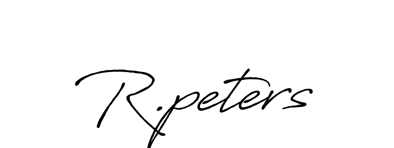 Once you've used our free online signature maker to create your best signature Antro_Vectra_Bolder style, it's time to enjoy all of the benefits that R.peters name signing documents. R.peters signature style 7 images and pictures png