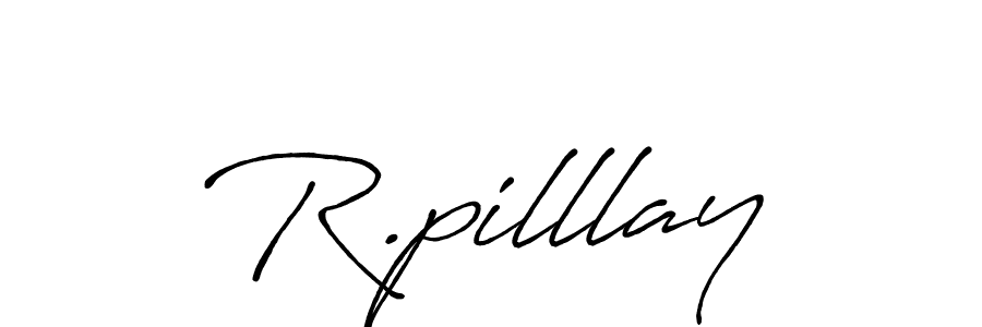 Similarly Antro_Vectra_Bolder is the best handwritten signature design. Signature creator online .You can use it as an online autograph creator for name R.pilllay. R.pilllay signature style 7 images and pictures png