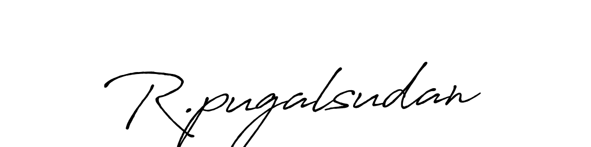 Make a beautiful signature design for name R.pugalsudan. Use this online signature maker to create a handwritten signature for free. R.pugalsudan signature style 7 images and pictures png