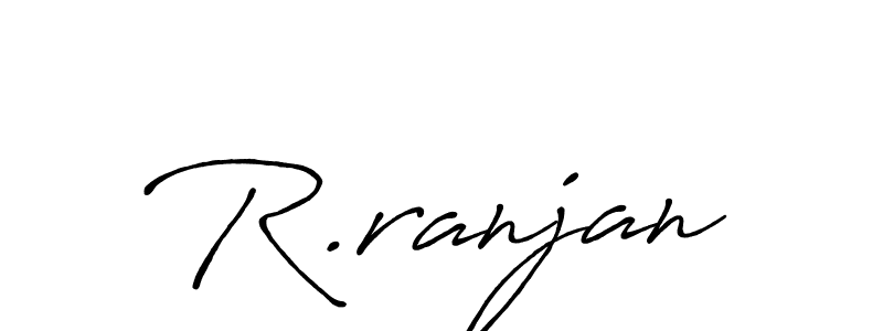 Once you've used our free online signature maker to create your best signature Antro_Vectra_Bolder style, it's time to enjoy all of the benefits that R.ranjan name signing documents. R.ranjan signature style 7 images and pictures png