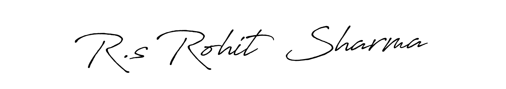 Check out images of Autograph of R.s Rohit  Sharma name. Actor R.s Rohit  Sharma Signature Style. Antro_Vectra_Bolder is a professional sign style online. R.s Rohit  Sharma signature style 7 images and pictures png