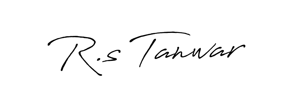 Make a beautiful signature design for name R.s Tanwar. Use this online signature maker to create a handwritten signature for free. R.s Tanwar signature style 7 images and pictures png