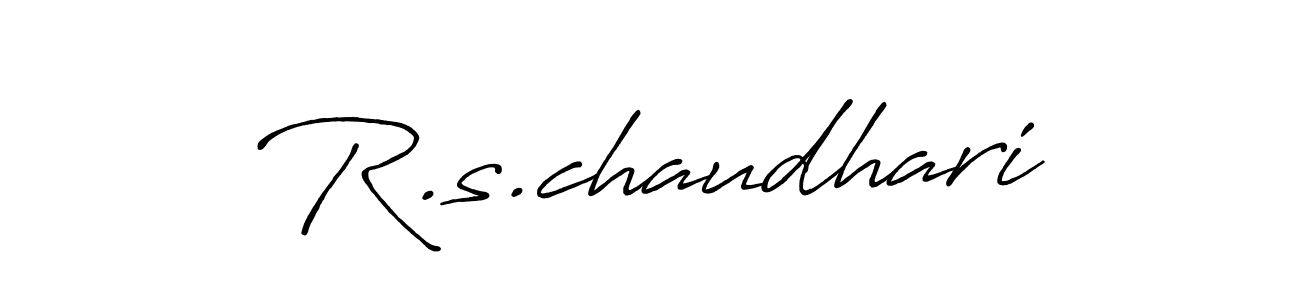 This is the best signature style for the R.s.chaudhari name. Also you like these signature font (Antro_Vectra_Bolder). Mix name signature. R.s.chaudhari signature style 7 images and pictures png