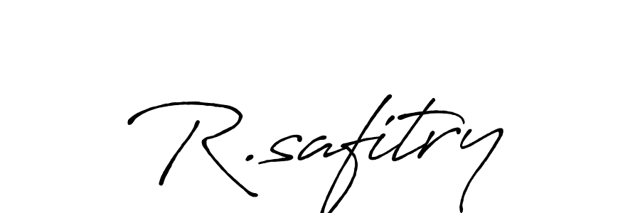 How to make R.safitry signature? Antro_Vectra_Bolder is a professional autograph style. Create handwritten signature for R.safitry name. R.safitry signature style 7 images and pictures png