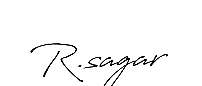 Best and Professional Signature Style for R.sagar. Antro_Vectra_Bolder Best Signature Style Collection. R.sagar signature style 7 images and pictures png