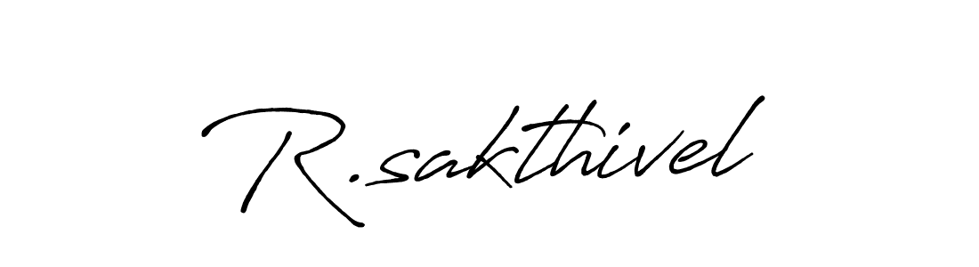 R.sakthivel stylish signature style. Best Handwritten Sign (Antro_Vectra_Bolder) for my name. Handwritten Signature Collection Ideas for my name R.sakthivel. R.sakthivel signature style 7 images and pictures png