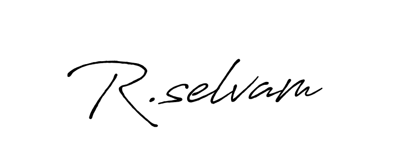 Here are the top 10 professional signature styles for the name R.selvam. These are the best autograph styles you can use for your name. R.selvam signature style 7 images and pictures png
