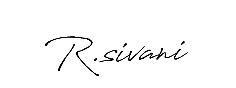 Best and Professional Signature Style for R.sivani. Antro_Vectra_Bolder Best Signature Style Collection. R.sivani signature style 7 images and pictures png