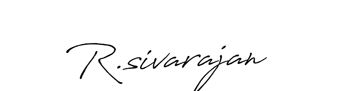 Best and Professional Signature Style for R.sivarajan. Antro_Vectra_Bolder Best Signature Style Collection. R.sivarajan signature style 7 images and pictures png