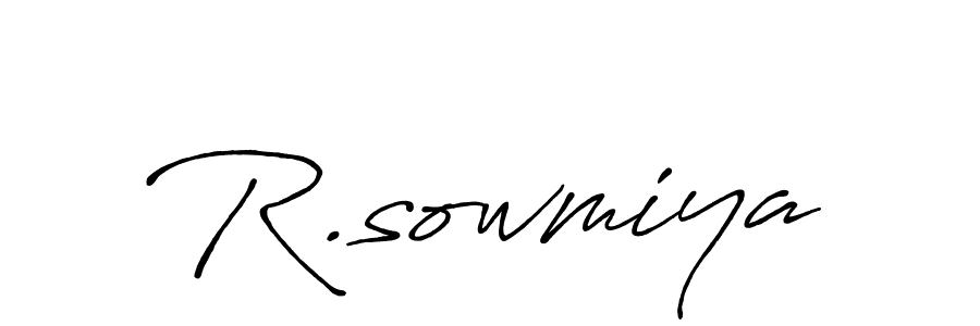 How to Draw R.sowmiya signature style? Antro_Vectra_Bolder is a latest design signature styles for name R.sowmiya. R.sowmiya signature style 7 images and pictures png