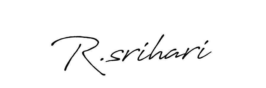 How to Draw R.srihari signature style? Antro_Vectra_Bolder is a latest design signature styles for name R.srihari. R.srihari signature style 7 images and pictures png