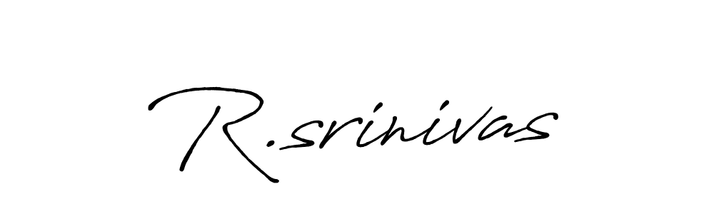 The best way (Antro_Vectra_Bolder) to make a short signature is to pick only two or three words in your name. The name R.srinivas include a total of six letters. For converting this name. R.srinivas signature style 7 images and pictures png