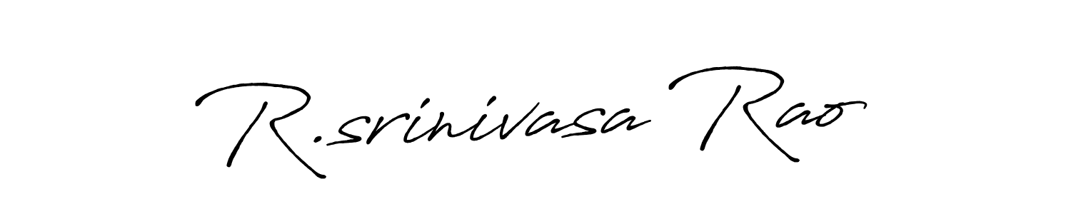 Make a beautiful signature design for name R.srinivasa Rao. Use this online signature maker to create a handwritten signature for free. R.srinivasa Rao signature style 7 images and pictures png