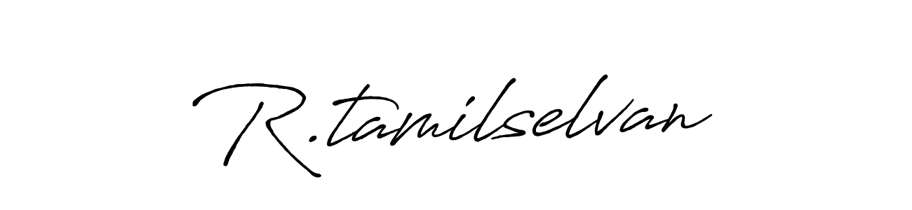 How to Draw R.tamilselvan signature style? Antro_Vectra_Bolder is a latest design signature styles for name R.tamilselvan. R.tamilselvan signature style 7 images and pictures png