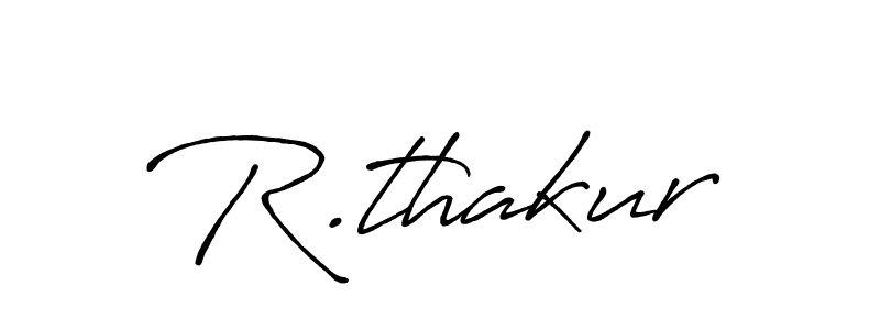 How to Draw R.thakur signature style? Antro_Vectra_Bolder is a latest design signature styles for name R.thakur. R.thakur signature style 7 images and pictures png