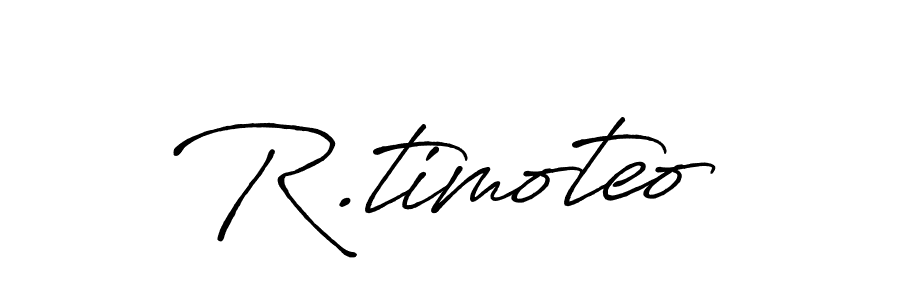 Once you've used our free online signature maker to create your best signature Antro_Vectra_Bolder style, it's time to enjoy all of the benefits that R.timoteo name signing documents. R.timoteo signature style 7 images and pictures png