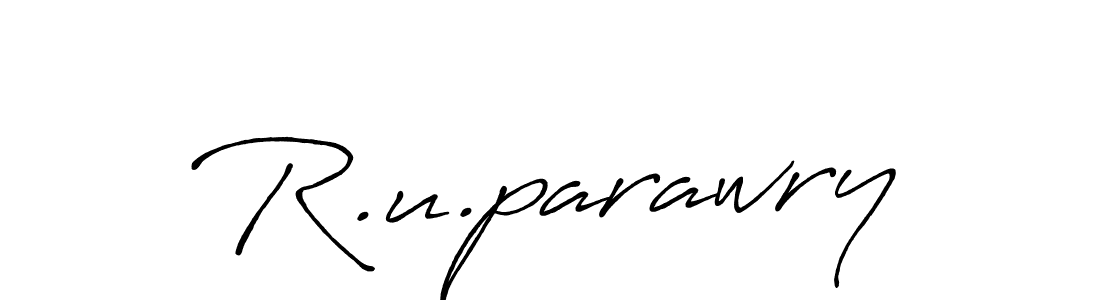 Here are the top 10 professional signature styles for the name R.u.parawry. These are the best autograph styles you can use for your name. R.u.parawry signature style 7 images and pictures png