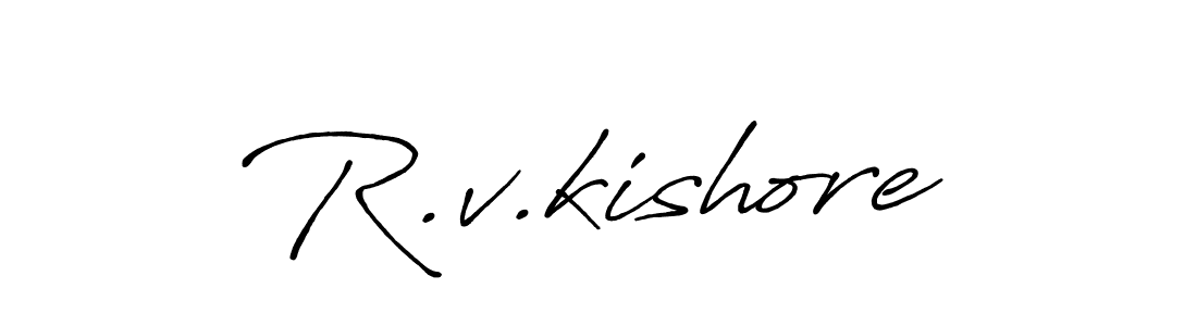 Make a short R.v.kishore signature style. Manage your documents anywhere anytime using Antro_Vectra_Bolder. Create and add eSignatures, submit forms, share and send files easily. R.v.kishore signature style 7 images and pictures png