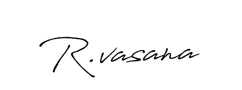 You should practise on your own different ways (Antro_Vectra_Bolder) to write your name (R.vasana) in signature. don't let someone else do it for you. R.vasana signature style 7 images and pictures png