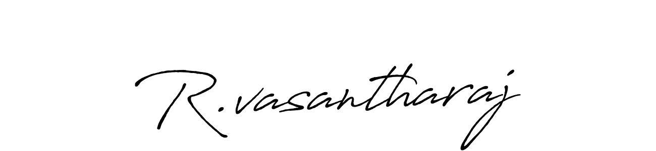 R.vasantharaj stylish signature style. Best Handwritten Sign (Antro_Vectra_Bolder) for my name. Handwritten Signature Collection Ideas for my name R.vasantharaj. R.vasantharaj signature style 7 images and pictures png