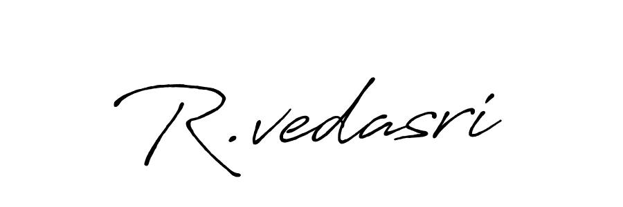 Also You can easily find your signature by using the search form. We will create R.vedasri name handwritten signature images for you free of cost using Antro_Vectra_Bolder sign style. R.vedasri signature style 7 images and pictures png