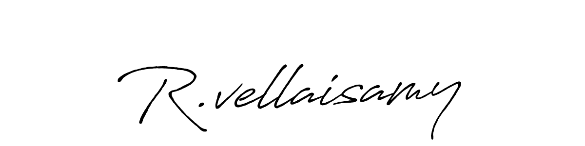 How to make R.vellaisamy signature? Antro_Vectra_Bolder is a professional autograph style. Create handwritten signature for R.vellaisamy name. R.vellaisamy signature style 7 images and pictures png