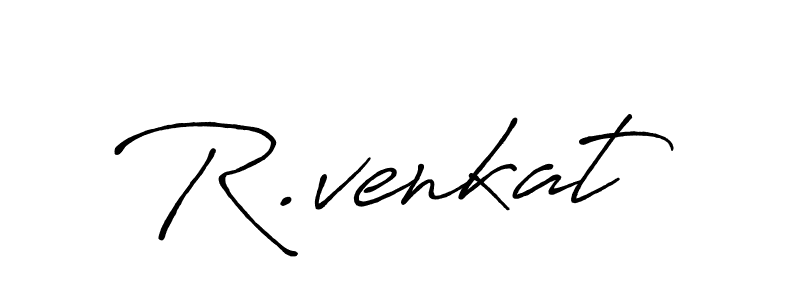 This is the best signature style for the R.venkat name. Also you like these signature font (Antro_Vectra_Bolder). Mix name signature. R.venkat signature style 7 images and pictures png