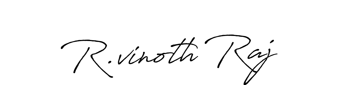 Here are the top 10 professional signature styles for the name R.vinoth Raj. These are the best autograph styles you can use for your name. R.vinoth Raj signature style 7 images and pictures png