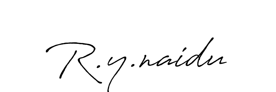 How to Draw R.y.naidu signature style? Antro_Vectra_Bolder is a latest design signature styles for name R.y.naidu. R.y.naidu signature style 7 images and pictures png