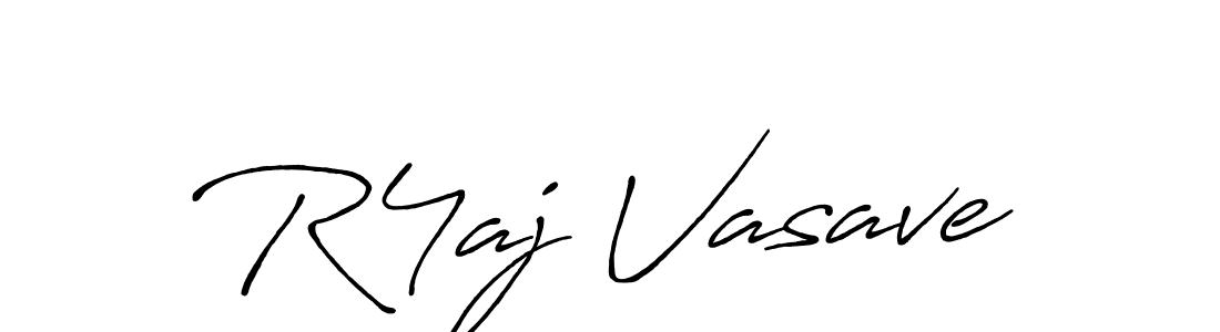 Also we have R4aj Vasave name is the best signature style. Create professional handwritten signature collection using Antro_Vectra_Bolder autograph style. R4aj Vasave signature style 7 images and pictures png