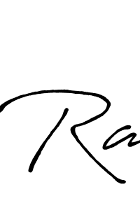 Also You can easily find your signature by using the search form. We will create Ra name handwritten signature images for you free of cost using Antro_Vectra_Bolder sign style. Ra signature style 7 images and pictures png