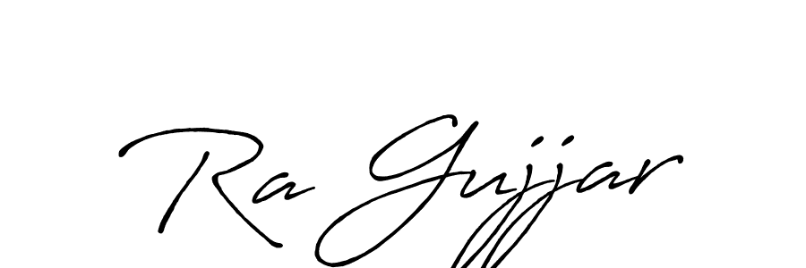 Here are the top 10 professional signature styles for the name Ra Gujjar. These are the best autograph styles you can use for your name. Ra Gujjar signature style 7 images and pictures png