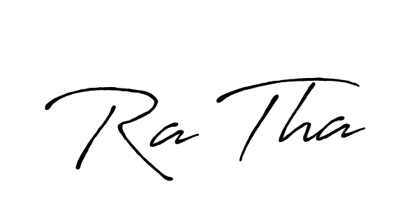 Similarly Antro_Vectra_Bolder is the best handwritten signature design. Signature creator online .You can use it as an online autograph creator for name Ra Tha. Ra Tha signature style 7 images and pictures png