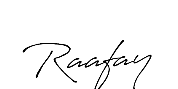 How to make Raafay signature? Antro_Vectra_Bolder is a professional autograph style. Create handwritten signature for Raafay name. Raafay signature style 7 images and pictures png