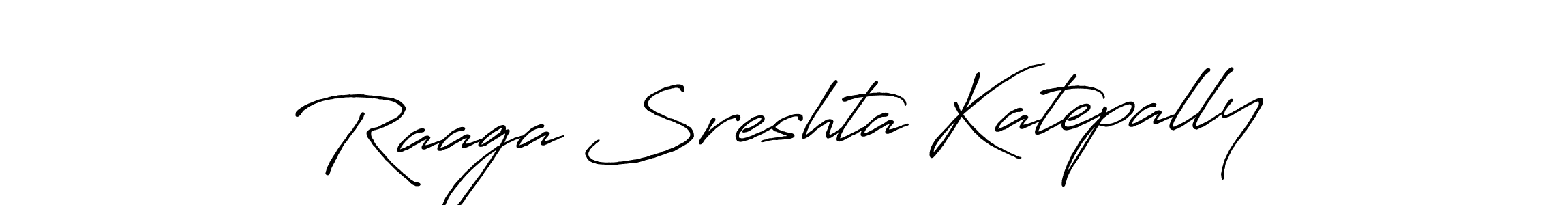 Once you've used our free online signature maker to create your best signature Antro_Vectra_Bolder style, it's time to enjoy all of the benefits that Raaga Sreshta Katepally name signing documents. Raaga Sreshta Katepally signature style 7 images and pictures png