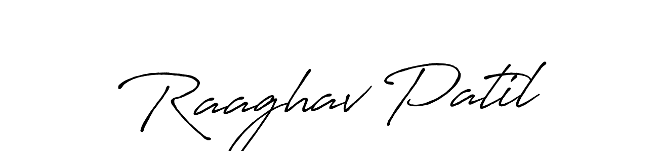 if you are searching for the best signature style for your name Raaghav Patil. so please give up your signature search. here we have designed multiple signature styles  using Antro_Vectra_Bolder. Raaghav Patil signature style 7 images and pictures png