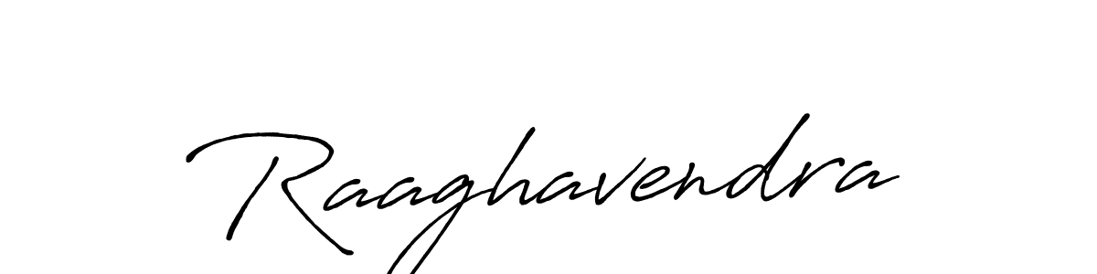How to make Raaghavendra name signature. Use Antro_Vectra_Bolder style for creating short signs online. This is the latest handwritten sign. Raaghavendra signature style 7 images and pictures png