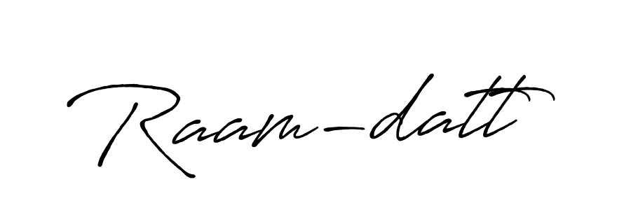 Check out images of Autograph of Raam-datt name. Actor Raam-datt Signature Style. Antro_Vectra_Bolder is a professional sign style online. Raam-datt signature style 7 images and pictures png