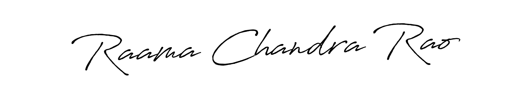 How to make Raama Chandra Rao signature? Antro_Vectra_Bolder is a professional autograph style. Create handwritten signature for Raama Chandra Rao name. Raama Chandra Rao signature style 7 images and pictures png