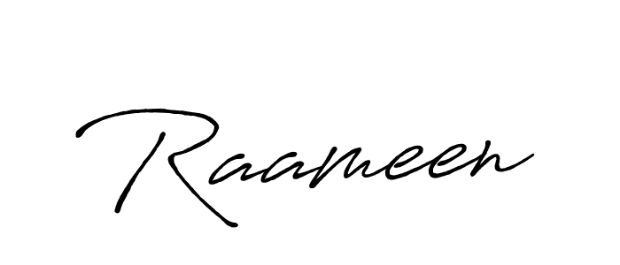 You should practise on your own different ways (Antro_Vectra_Bolder) to write your name (Raameen) in signature. don't let someone else do it for you. Raameen signature style 7 images and pictures png