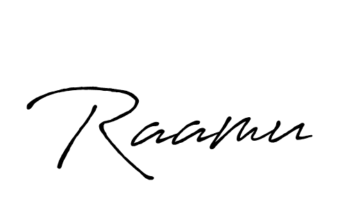 You should practise on your own different ways (Antro_Vectra_Bolder) to write your name (Raamu) in signature. don't let someone else do it for you. Raamu signature style 7 images and pictures png